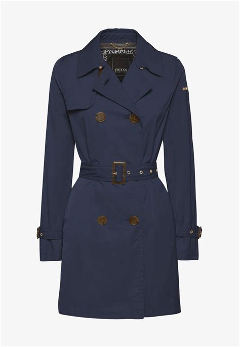 Blauwe Trenchcoats voor dames kopen .